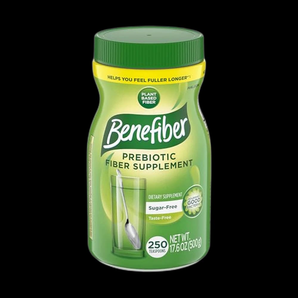 Benefiber Prebiotic Fiber Supplement Powder, Unflavored, 250 Teaspoons