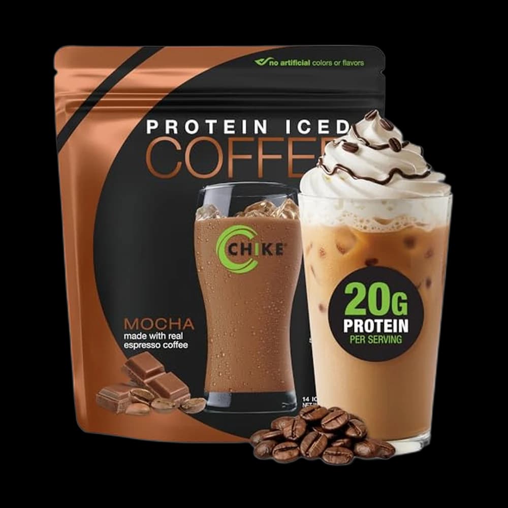Chike Mocha High Protein Iced Coffee, 20 G Protein, 2 Shots…