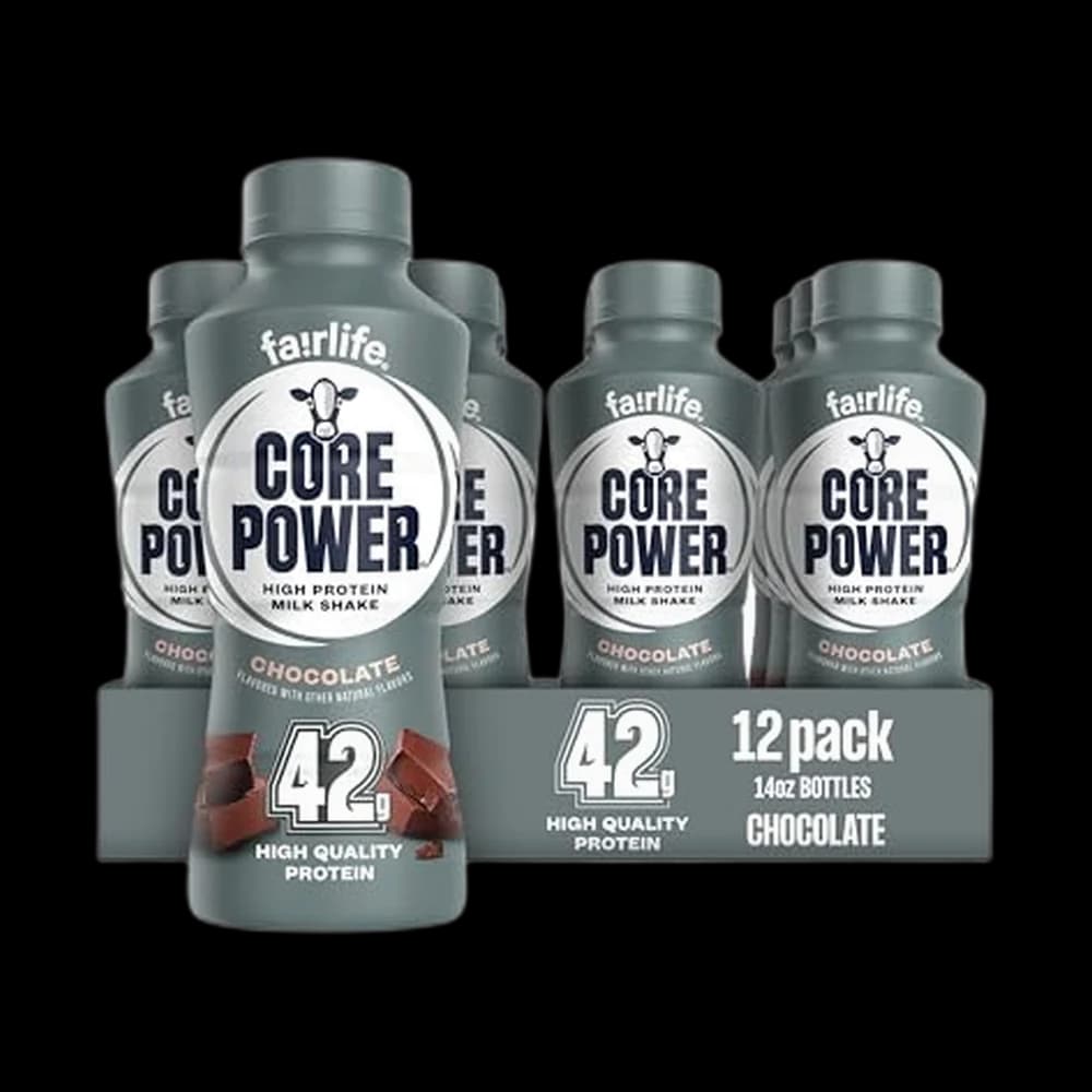 Core Power Elite High Protein Shake, Chocolate, 42g Bottle, 14oz,…
