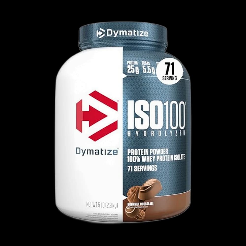 Dymatize ISO100 Protein Powder, 100% Whey Isolate, Gourmet Chocolate