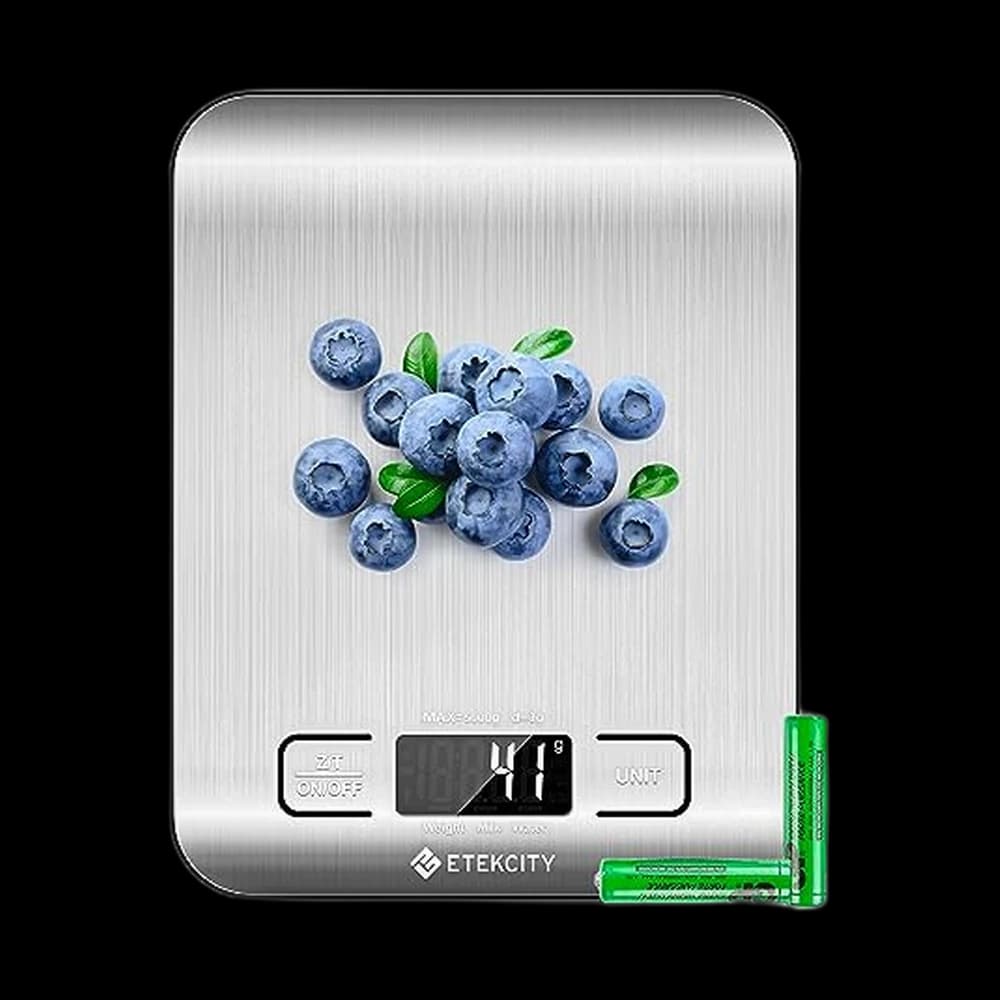 Etekcity Food Kitchen Scale, Digital Grams and Ounces, 11lb