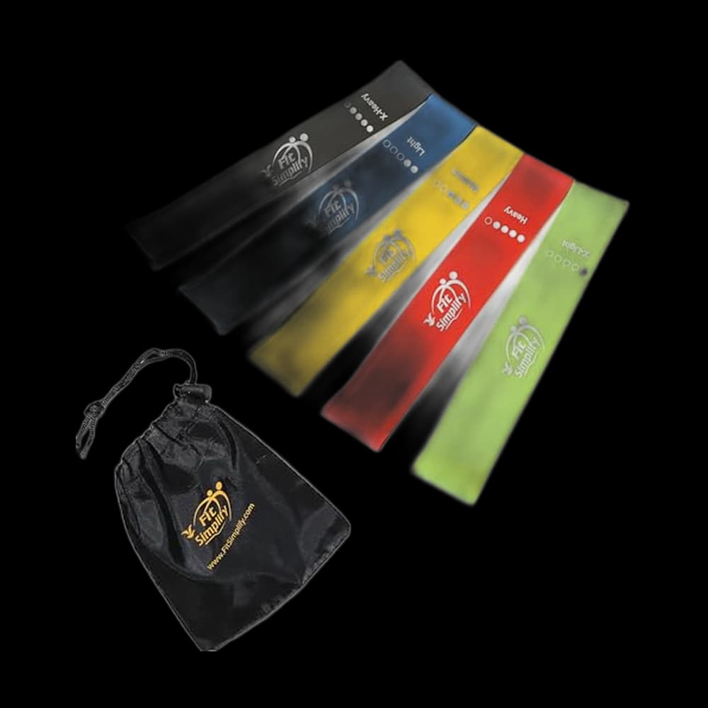 Fit Simplify Resistance Loop Exercise Bands with Instruction Guide…