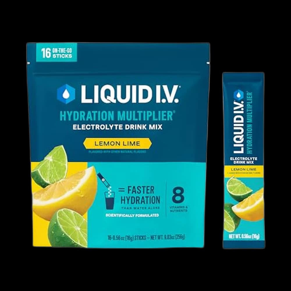 Liquid I.V. Hydration Electrolytes, Lemon Lime, 16 Count
