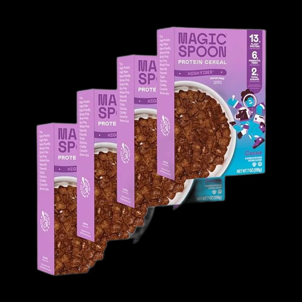 Magic Spoon Cocoa High Fiber Cereal 4 Pack