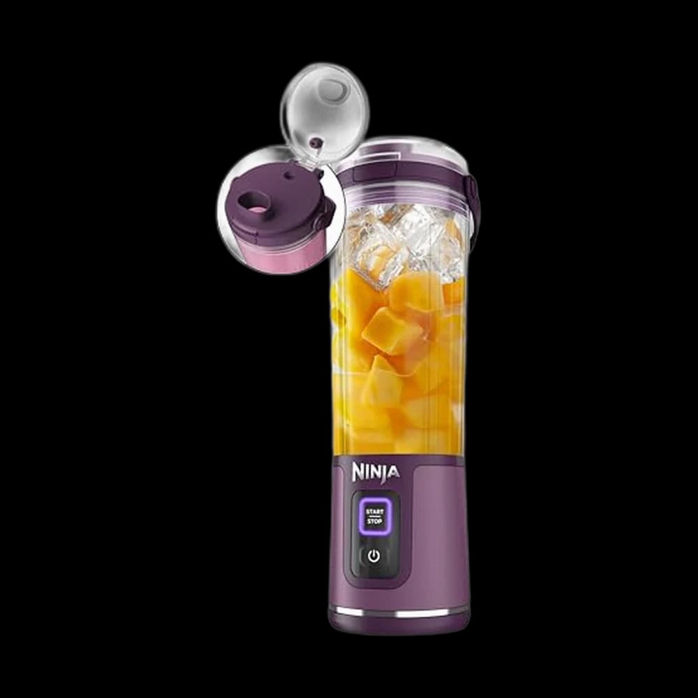 Ninja BC151PR Blast Portable Blender, Cordless, 18oz. Vessel,…