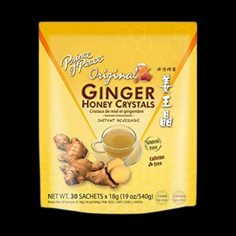Prince of Peace Instant Ginger Honey Crystals, 30 Sachets