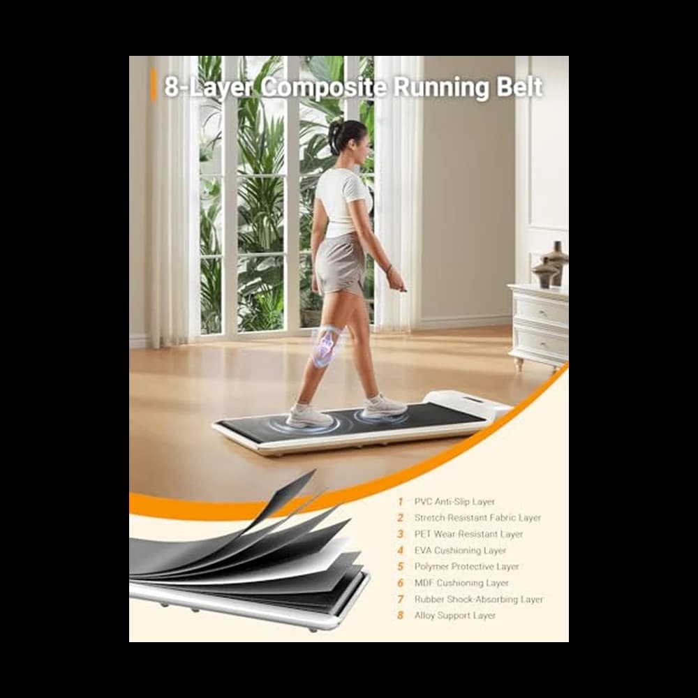 WalkingPad C2 Foldable Walking Pad Treadmill, Under Desk Compact…
