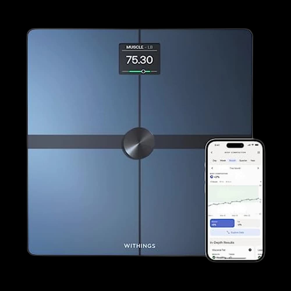WITHINGS Body Smart Accurate Scale for Body Weight and Fat…
