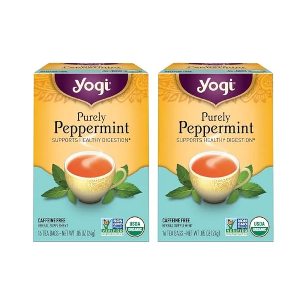 Yogi Tea Purely Peppermint Tea (2 Pack)